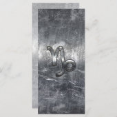 Capricorn Zodiac Sign in grunge nood style (Voorkant / Achterkant)