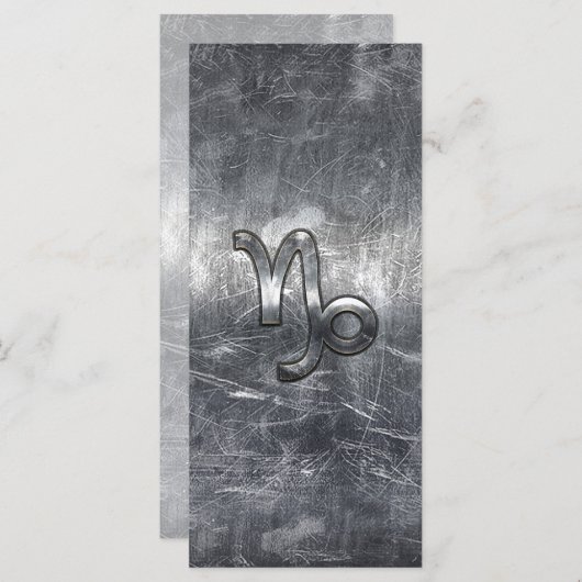 Capricorn Zodiac Sign in grunge nood style (Voorkant / Achterkant)