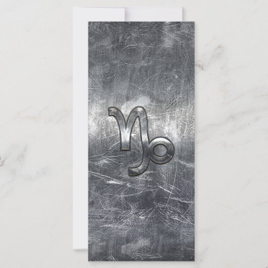 Capricorn Zodiac Sign in grunge nood style (Voorkant)