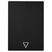 Capricorn Zodiac Sign -  Klembord (Achterkant)