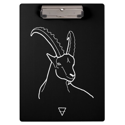 Capricorn Zodiac Sign -  Klembord (Voorkant)