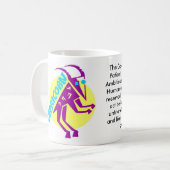 Capricorn Zodiac Sign Mok (Voorkant links)