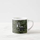 Capricorn Zodiac Sign on Woodland Digital Camo Espresso Kop (Rechts)