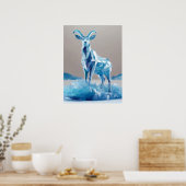 Capricorn Zodiac Sign Poster (Keuken)