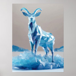Capricorn Zodiac Sign Poster