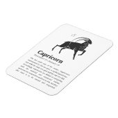 Capricorn Zodiac Sign poster Magneet (Linkerzijde)