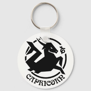 Capricorn Zodiac Sign Sleutelhanger