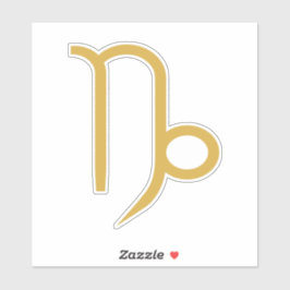 Capricorn Zodiac Sign Sticker
