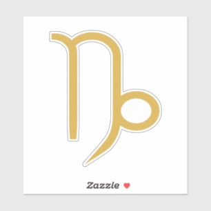 Capricorn Zodiac Sign Sticker
