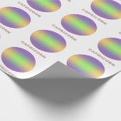 Capricorn Zodiac Sign Stijlvol gradiënt Cadeaupapier (Hoek)