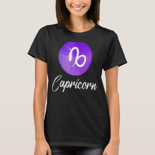 Capricorn Zodiac Sign T-shirt