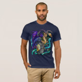 Capricorn Zodiac Sign T-shirt (Voorkant volledig)