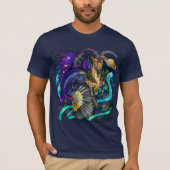 Capricorn Zodiac Sign T-shirt (Voorkant)