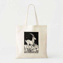 Capricorn Zodiac Sign Tote Bag