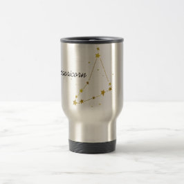 Capricorn Zodiac Sign Travel Coffee Mug Reisbeker