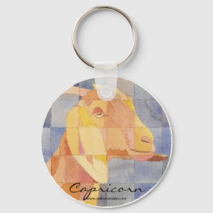 Capricorn Zodiac Sleutelhanger