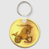 Capricorn Zodiac Sleutelhanger (Voorkant)