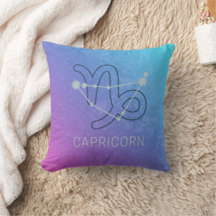 Capricorn Zodiac Star Sign Horoscope Constellatie Kussen