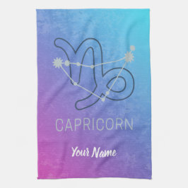 Capricorn Zodiac Star Sign Horoscope Constellatie Theedoek