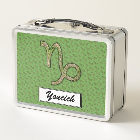 Capricorn Zodiac Symbol Element van K Yoncich (Achterkant)