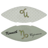 Capricorn Zodiac Symbol Element van K Yoncich American Football (Panelen)