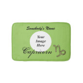 Capricorn Zodiac Symbol Element van K Yoncich Badmat (Voorkant)