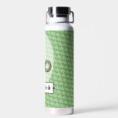 Capricorn Zodiac Symbol Element van K Yoncich Waterfles (Achterkant)