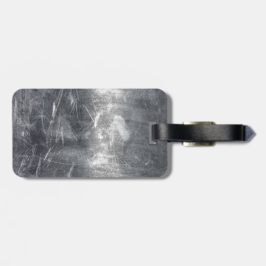 Capricorn Zodiac Symbol Industrial Style Bagagelabel (Achterkant horizontaal)