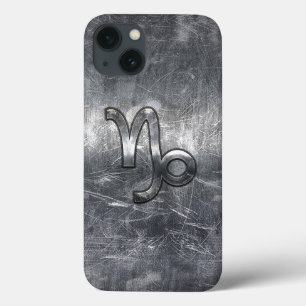 Capricorn Zodiac Symbol Industrial Style Case-Mate iPhone Case