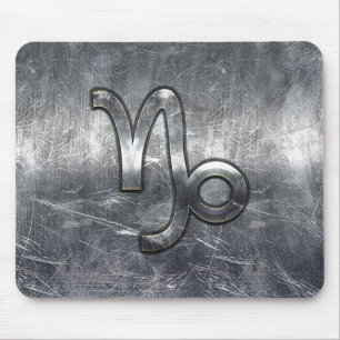 Capricorn Zodiac Symbol Industrial Style Muismat