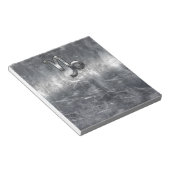 Capricorn Zodiac Symbol Industrial Style Notitieblok (Schuin)
