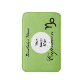 Capricorn Zodiac Symbol Standard van K Yoncich Badmat (Voorkant Verticaal)