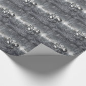 Capricorn Zodiac Symbool Distress Steel Decor Cadeaupapier (Hoek)