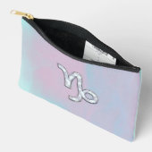 Capricorn Zodiac Symbool op moeder van het parelde Etui (Open)