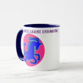 Capricorn Zodiac-teken Persoonlijk Mok (Voorkant links)