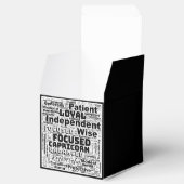 Capricorn Zodiac Word Cloud Inspiration Bedankdoosjes (Geopend)
