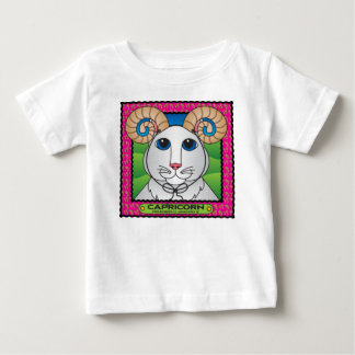 Capricorn Zodicat Baby T-shirt