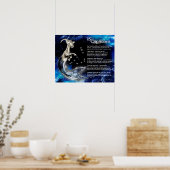 Capricornekenmerken Poster (Keuken)