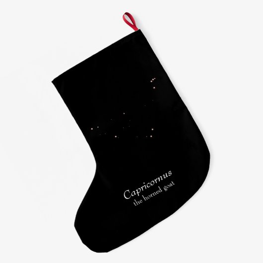 Capricornus Constellation Grote Kerstsok (Achterkant (Hangend))
