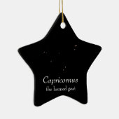 Capricornus Constellation Keramisch Ornament (Rechts)
