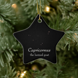 Capricornus Constellation Keramisch Ornament