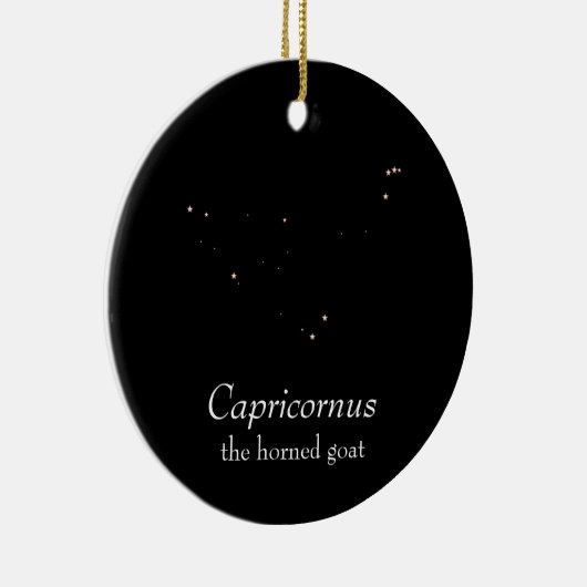 Capricornus Constellation Keramisch Ornament (Rechts)