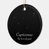 Capricornus Constellation Keramisch Ornament (Links)