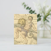Capricornus en Aquarius Briefkaart (Staand voorkant)