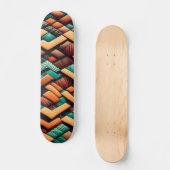 Capris met hoog wasgehalte persoonlijk skateboard (Voorkant)
