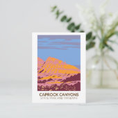 Caprock Canyons State Park and Trailway Texas Briefkaart (Staand voorkant)