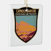 Caprock Canyons State Park and Trailway Texas Keramisch Ornament (Rechts)