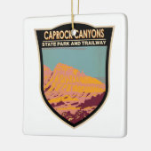 Caprock Canyons State Park and Trailway Texas Keramisch Ornament (Links)