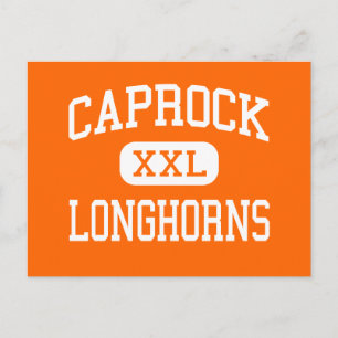 Caprock - Longhorns - High School - Amarillo Texas Briefkaart