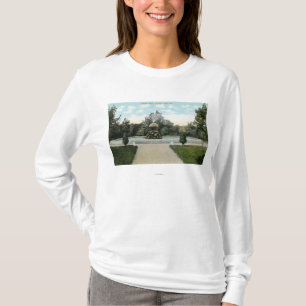 Capron Park Uitzicht van de fontein T-shirt